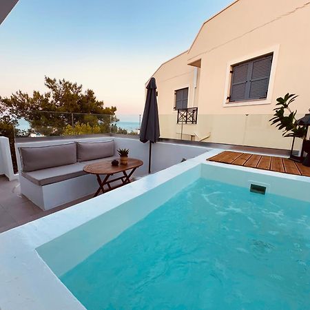 Theros Luxury Apartment Archangelos  Ngoại thất bức ảnh