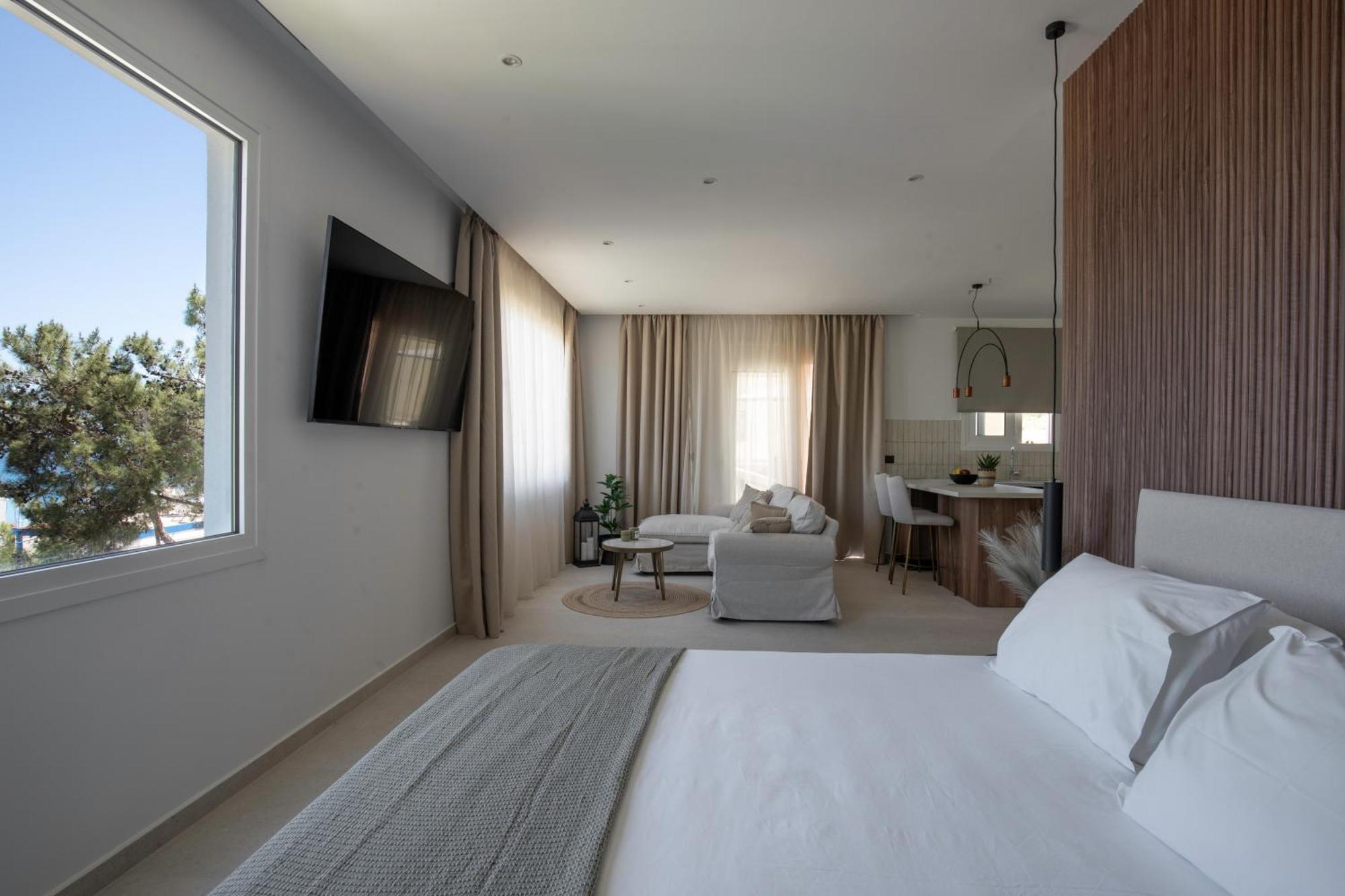 Theros Luxury Apartment Archangelos  Ngoại thất bức ảnh